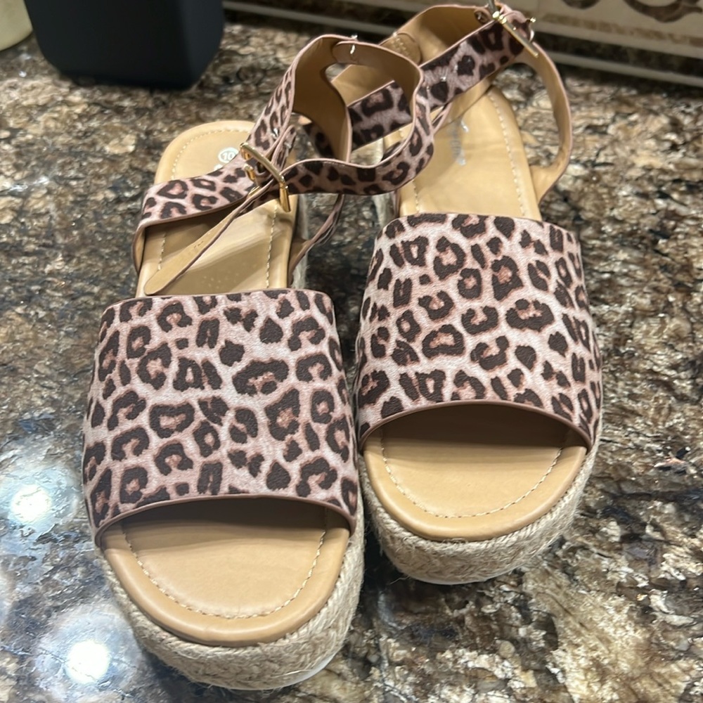 New platform sandals